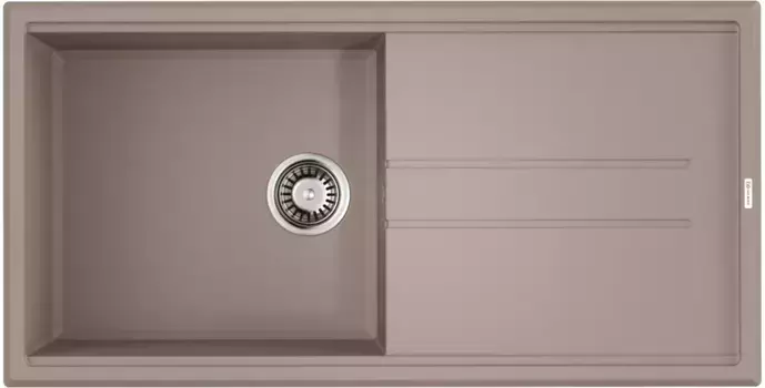 Мойка кухонная Omoikiri Tedori Tetogranit 100х51 бежевый матовый