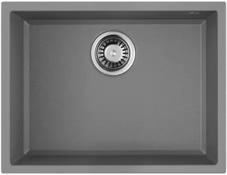 Мойка кухонная Omoikiri Tedori Tetogranit 55х42 серый матовый, leningrad grey