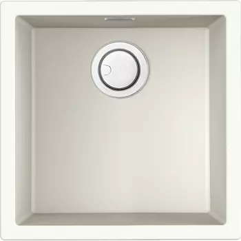 Мойка кухонная Omoikiri Yamakawa Artceramic 45.6х45.6 белый матовый