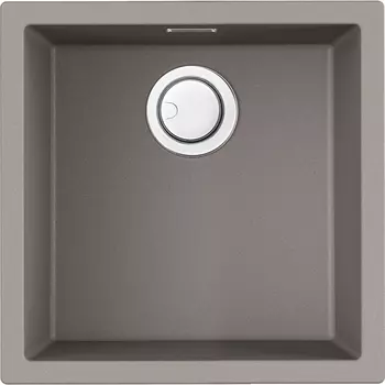Мойка кухонная Omoikiri Yamakawa Artceramic 45.6х45.6 серый матовый, leningrad grey