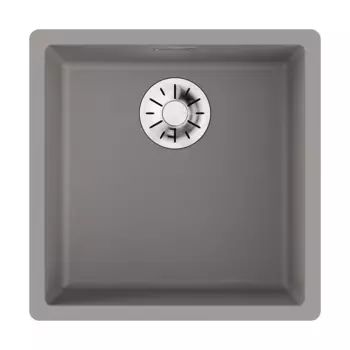 Мойка кухонная Omoikiri Yamakawa Artceramic 43.3x43.3 серый матовый, leningrad grey