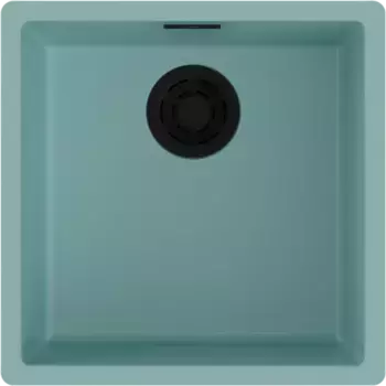 Мойка кухонная Omoikiri Yamakawa Artceramic 43.3x43.3 голубой матовый, azur blue