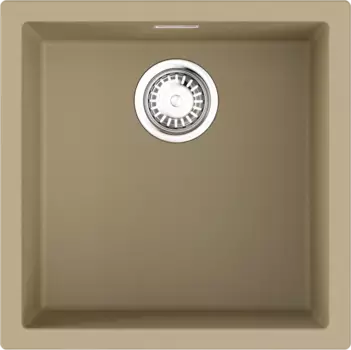 Мойка кухонная Omoikiri Yamakawa Artceramic 45.6х45.6 бежевый матовый, шампань