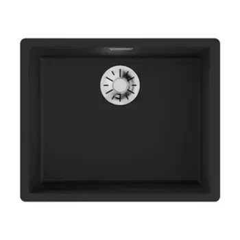 Мойка кухонная Omoikiri Yamakawa Artceramic 55.6х45.6 черный матовый, графит