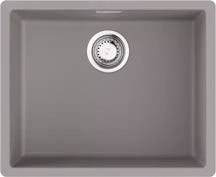 Мойка кухонная Omoikiri Yamakawa Tetogranit 45.6x55.6 серый матовый, leningrad grey