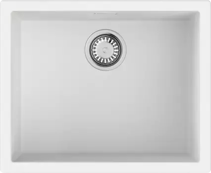 Мойка кухонная Omoikiri Yamakawa Tetogranit 55.6x45.6 белый матовый