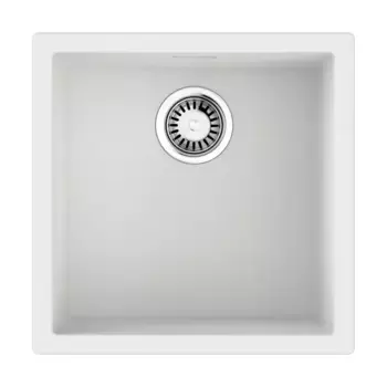 Мойка кухонная Omoikiri Yamakawa Tetogranit 45.6х45.6 4993310 белый матовый