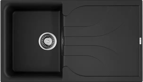Мойка кухонная Omoikiri Yasugata Tetogranit 86х50 черный матовый