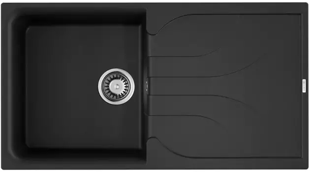 Мойка кухонная Omoikiri Yasugata Tetogranit 100х51 черный матовый