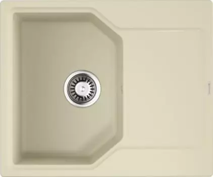 Мойка кухонная Omoikiri Yonaka 61.5х51 бежевый матовый, ваниль