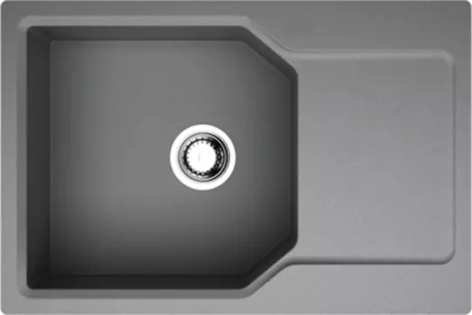 Мойка кухонная Omoikiri Yonaka 78х51 серый матовый, leningrad grey