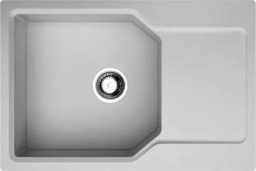 Мойка кухонная Omoikiri Yonaka 78х51 белый матовый, пастила