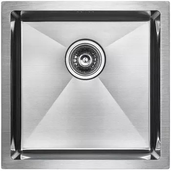 Мойка кухонная Paulmark Gerberg 44 брашированная сталь
