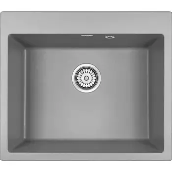 Мойка кухонная Paulmark Kante 60 серый матовый