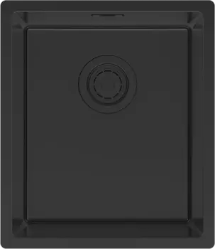 Мойка кухонная Paulmark Lassan LA38-MBN черный матовый
