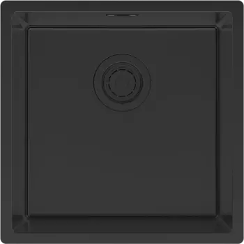 Мойка кухонная Paulmark Lassan LA44-MBN черный матовый