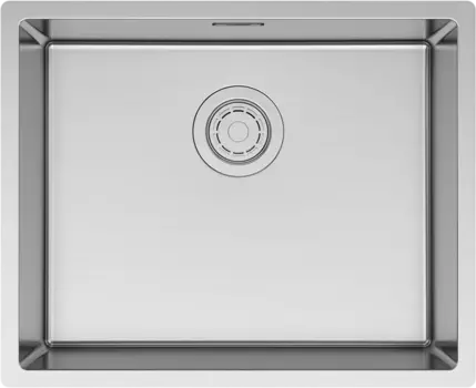Мойка кухонная Paulmark Lassan LA54-BS сталь
