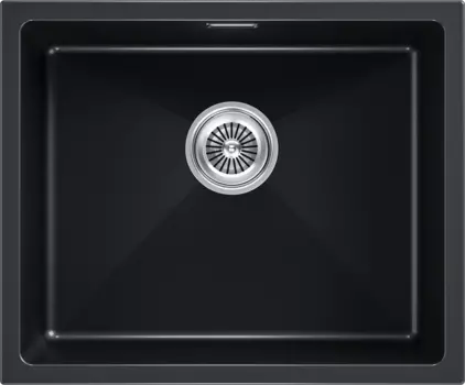 Мойка кухонная Paulmark Lumi LU55-BLM черный металлик