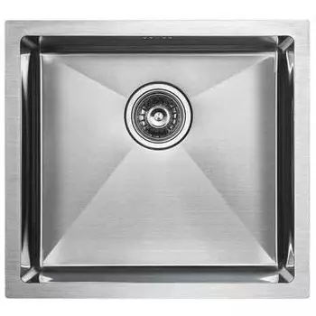 Мойка кухонная Paulmark Marx 48 брашированная сталь