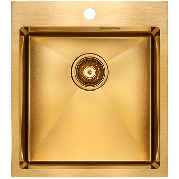 Мойка кухонная Paulmark Neckar 45 брашированное золото