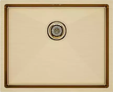 Мойка кухонная Paulmark Next PM215444-BG брашированное золото