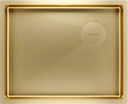 Мойка кухонная Paulmark Next-Skew PM885444-BG брашированное золото