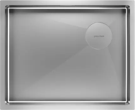 Мойка кухонная Paulmark Next-Skew PM885444-BS брашированная сталь