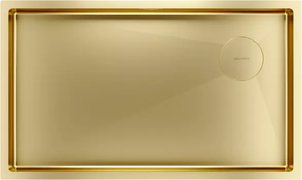 Мойка кухонная Paulmark Next-Skew PM887444-BG брашированное золото