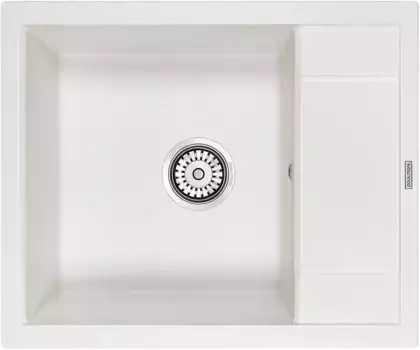 Мойка кухонная Paulmark Flugen 50-600 PM216050-WH белая