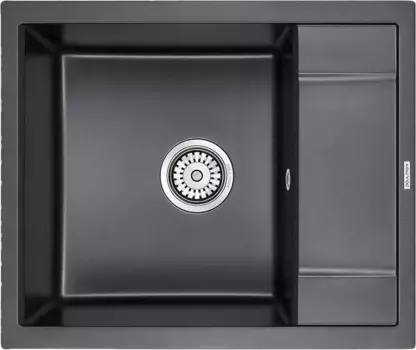 Мойка кухонная Paulmark Flugen 50-600 PM216050-BL черная