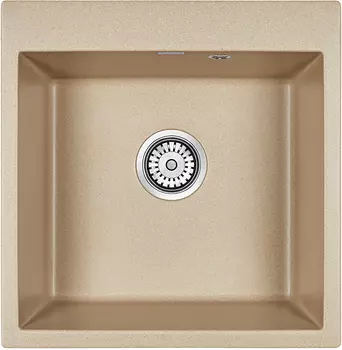 Мойка кухонная Paulmark Praktisch 51 бежевый матовый