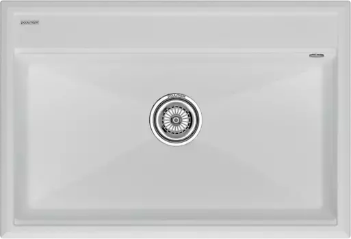 Мойка кухонная Paulmark Stepia 80 PM117551-WH белая