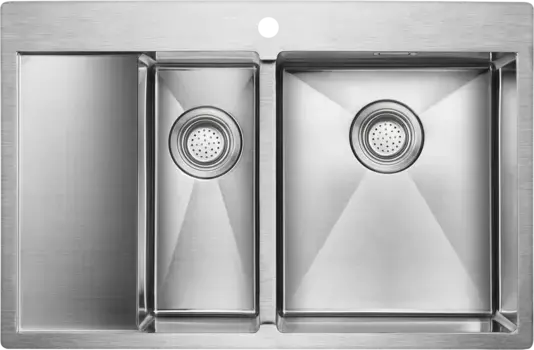 Мойка кухонная Paulmark Union 78 R брашированная сталь