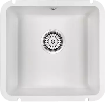 Мойка кухонная Paulmark Unter 50 PM204543-WH белая