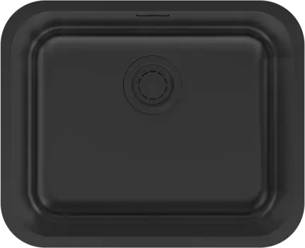 Мойка кухонная Paulmark Vello VE53-MBN черный матовый