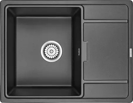 Мойка кухонная Paulmark Flugen 50-650 PM216550-BL черный
