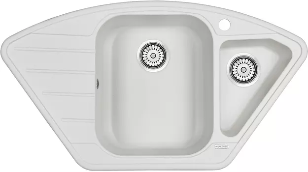Мойка кухонная Paulmark Wiese PM529050-WH белый
