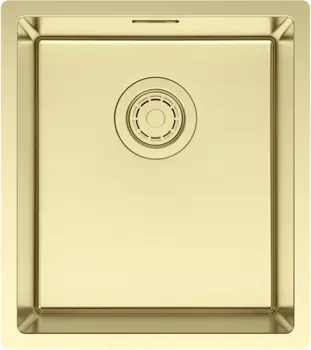 Мойка кухонная Paulmark Yuni YU39-LG светлое золото