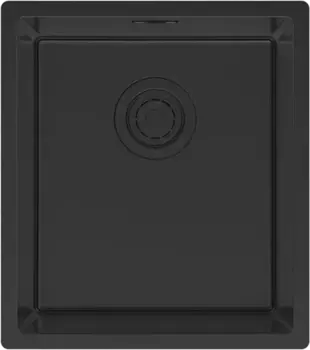 Мойка кухонная Paulmark Yuni YU39-MBN черный матовый