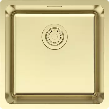 Мойка кухонная Paulmark Yuni YU44-LG светлое золото