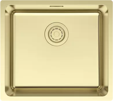 Мойка кухонная Paulmark Yuni YU49-LG светлое золото
