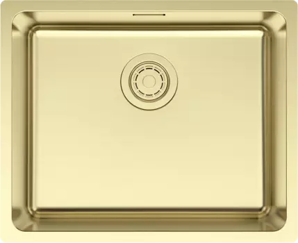 Мойка кухонная Paulmark Yuni YU54-LG светлое золото