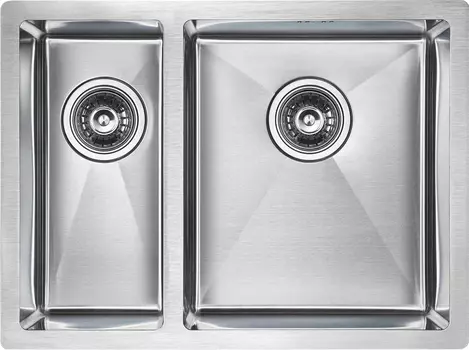 Мойка кухонная Paulmark Zusat R 59 брашированная сталь