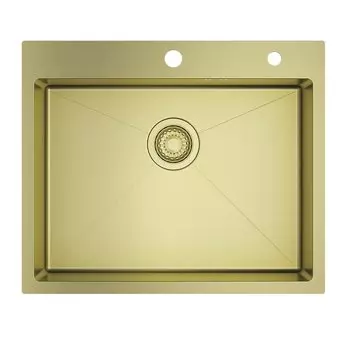 Мойка кухонная Raglo R701.6050.03 золотой сатин