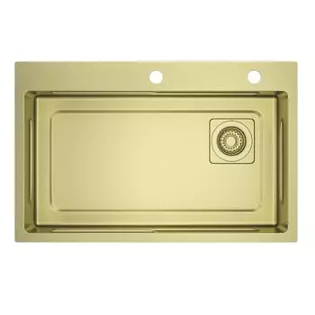 Мойка кухонная Raglo R702.7246.03 золотой сатин