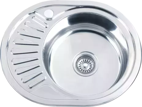 Мойка кухонная РМС 57х45 R сталь