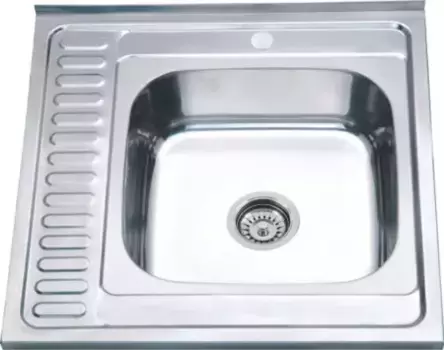 Мойка кухонная РМС MD6 60х60 нержавеющая сталь