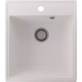 Мойка кухонная Ulgran Quartz Forte 42.5 белый