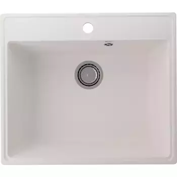 Мойка кухонная Ulgran Quartz Forte 58 белый