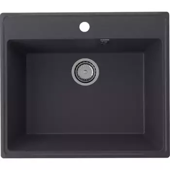Мойка кухонная Ulgran Quartz Forte 58 черный